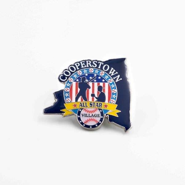 Cooperstown All-Star Baseball State Pin