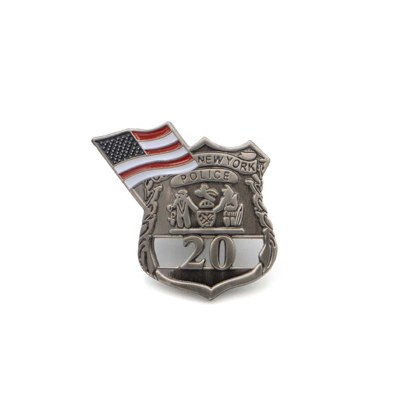 New York Police Shield Lapel Pins