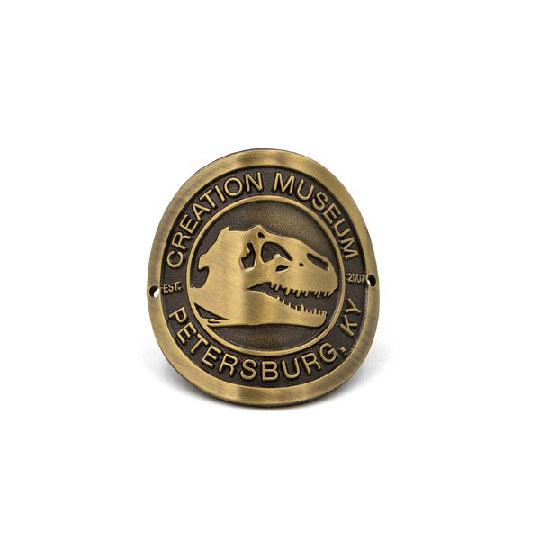 Antique Bronze Creation Museum Commemorative Badge