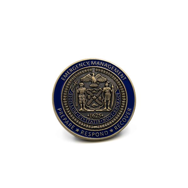 Guardians of the City 3D Challenge Coin