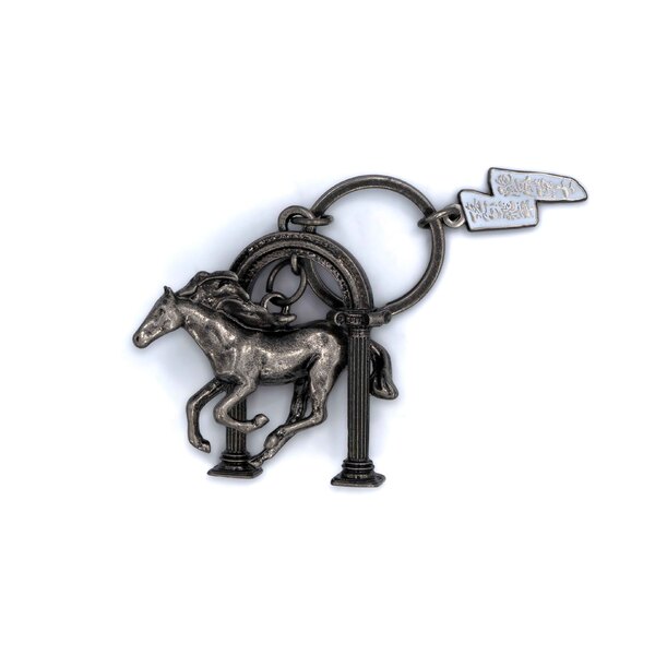 Sunset Riders Club Antique Pewter Keychain